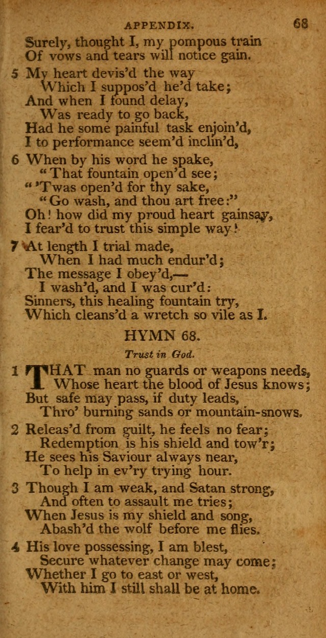 A Selection of Hymns from the Best Authors.: including a great number of originals: intended to be an appendix to Dr. Watts