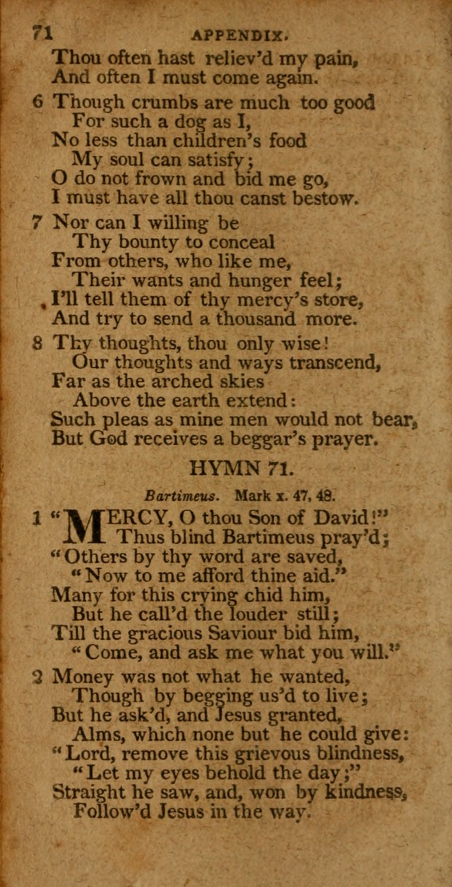 A Selection of Hymns from the Best Authors.: including a great number of originals: intended to be an appendix to Dr. Watts