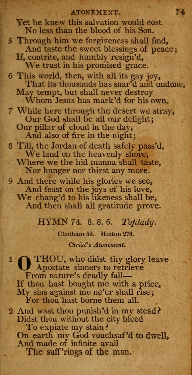 A Selection of Hymns from the Best Authors.: including a great number of originals: intended to be an appendix to Dr. Watts