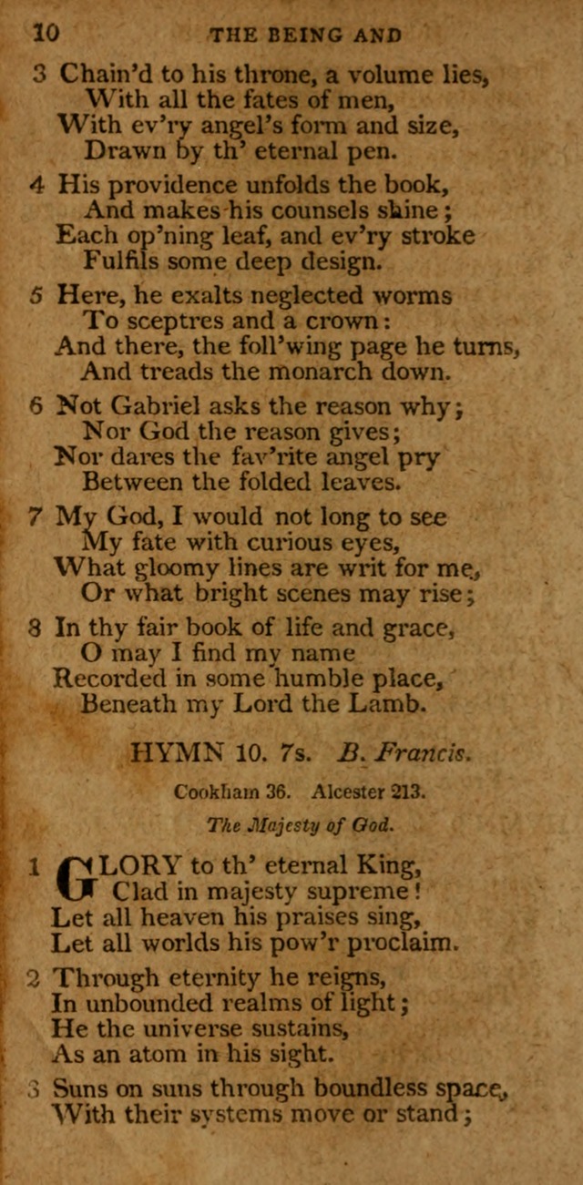 A Selection of Hymns from the Best Authors.: including a great number of originals: intended to be an appendix to Dr. Watts