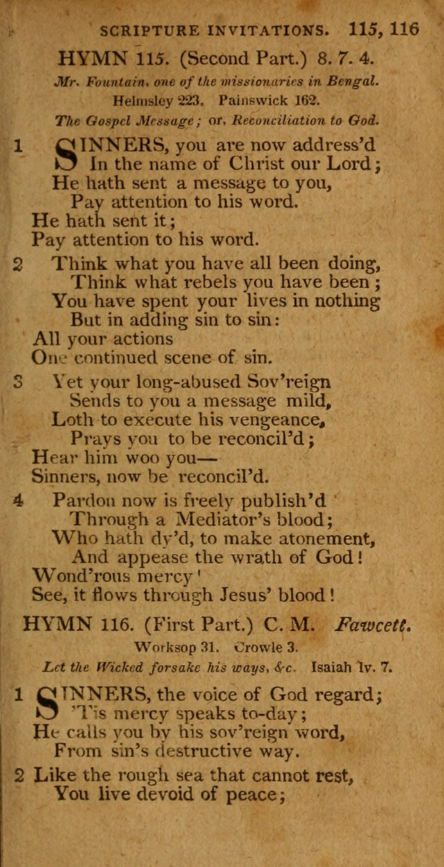 A Selection of Hymns from the Best Authors.: including a great number of originals: intended to be an appendix to Dr. Watts