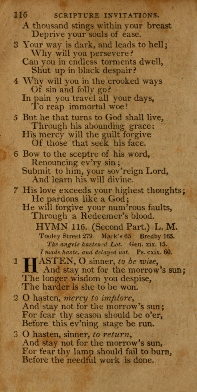 A Selection of Hymns from the Best Authors.: including a great number of originals: intended to be an appendix to Dr. Watts