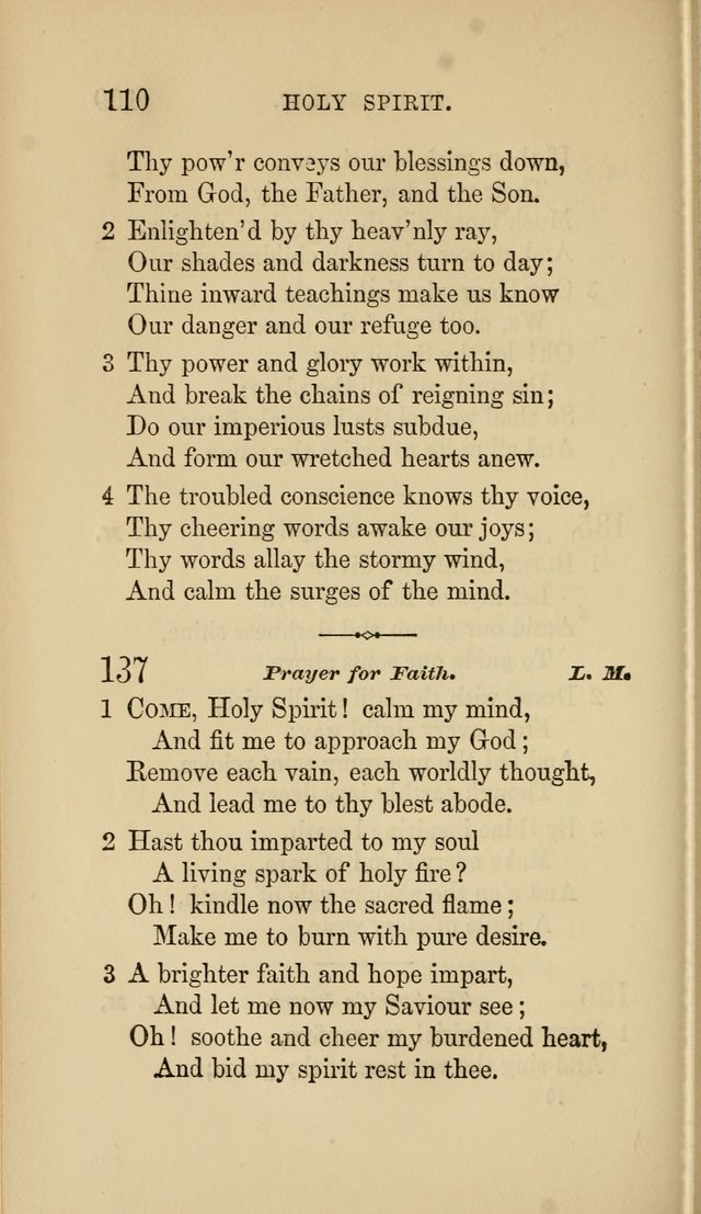 Social Hymn Book: Being the Hymns of the Social Hymn and Tune Book for the Lecture Room, Prayer Meeting, Family, and Congregation (2nd ed.) page 110