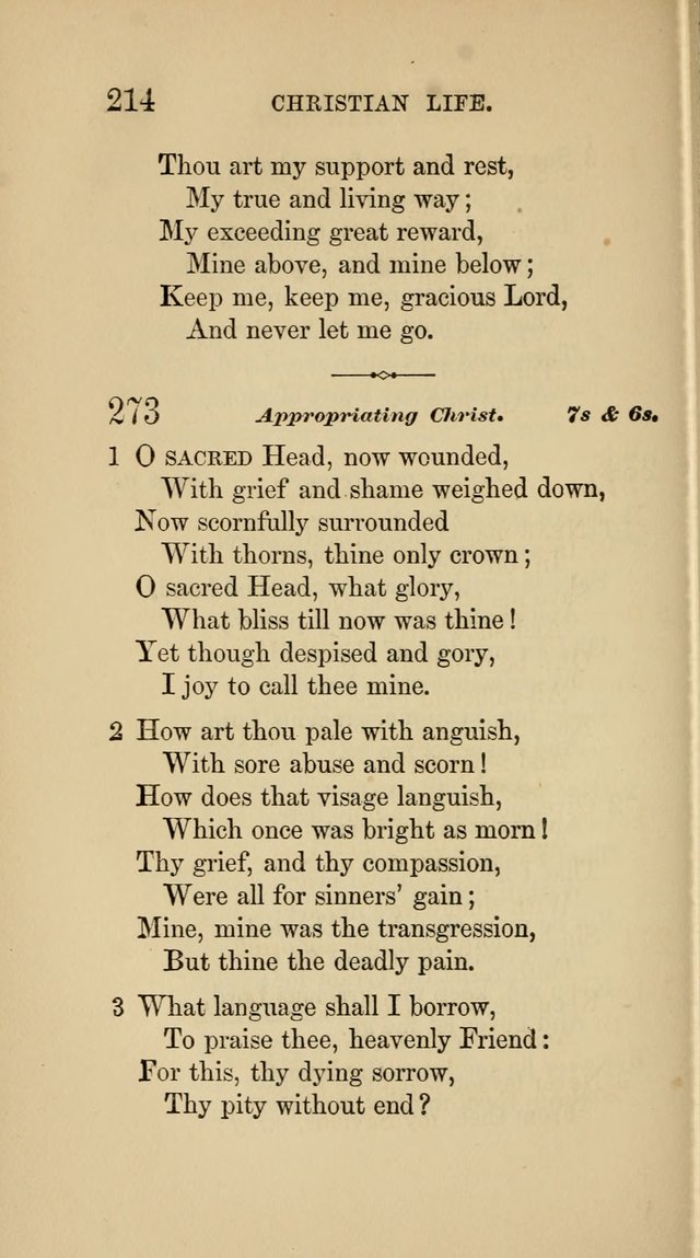 Social Hymn Book: Being the Hymns of the Social Hymn and Tune Book for the Lecture Room, Prayer Meeting, Family, and Congregation (2nd ed.) page 214