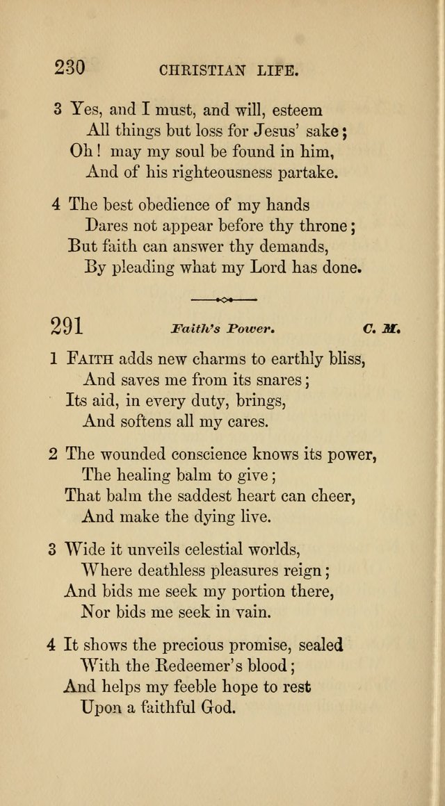 Social Hymn Book: Being the Hymns of the Social Hymn and Tune Book for the Lecture Room, Prayer Meeting, Family, and Congregation (2nd ed.) page 230