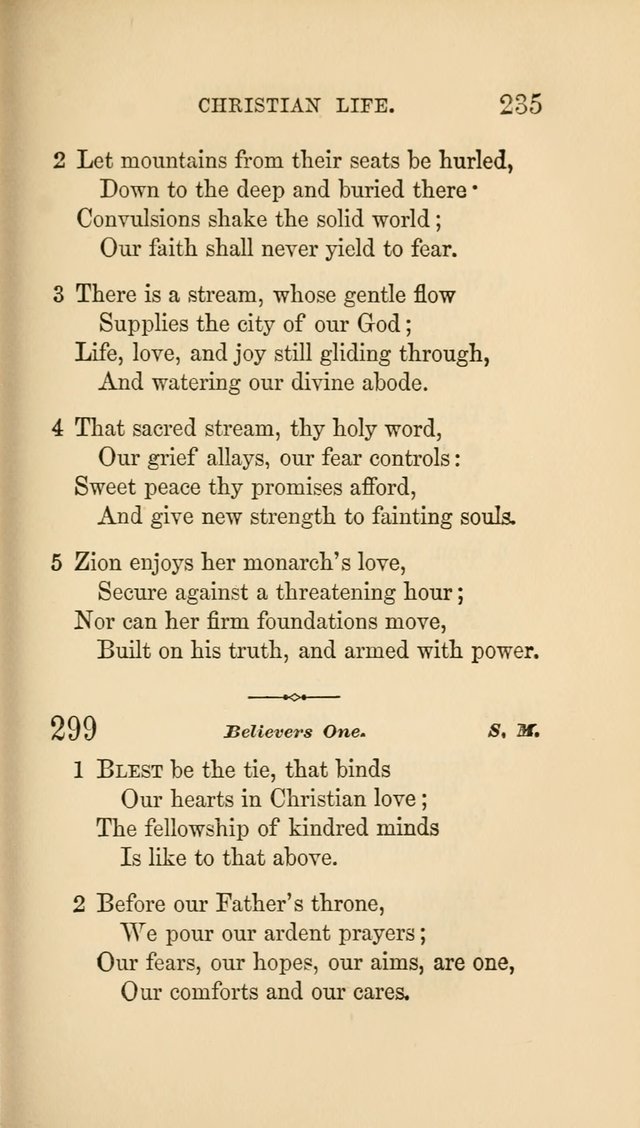 Social Hymn Book: Being the Hymns of the Social Hymn and Tune Book for the Lecture Room, Prayer Meeting, Family, and Congregation (2nd ed.) page 235