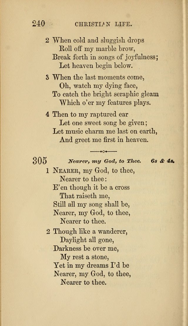 Social Hymn Book: Being the Hymns of the Social Hymn and Tune Book for the Lecture Room, Prayer Meeting, Family, and Congregation (2nd ed.) page 240