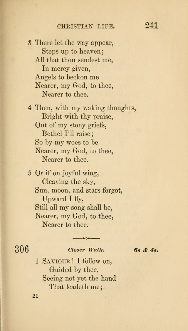 Social Hymn Book: Being the Hymns of the Social Hymn and Tune Book for the Lecture Room, Prayer Meeting, Family, and Congregation (2nd ed.) page 241