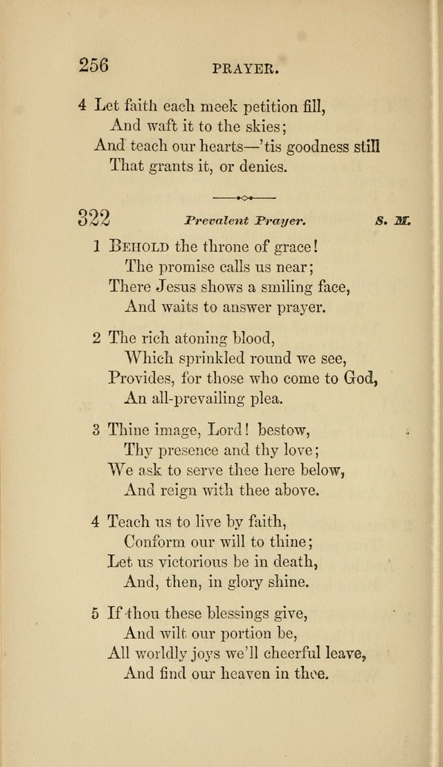 Social Hymn Book: Being the Hymns of the Social Hymn and Tune Book for the Lecture Room, Prayer Meeting, Family, and Congregation (2nd ed.) page 256