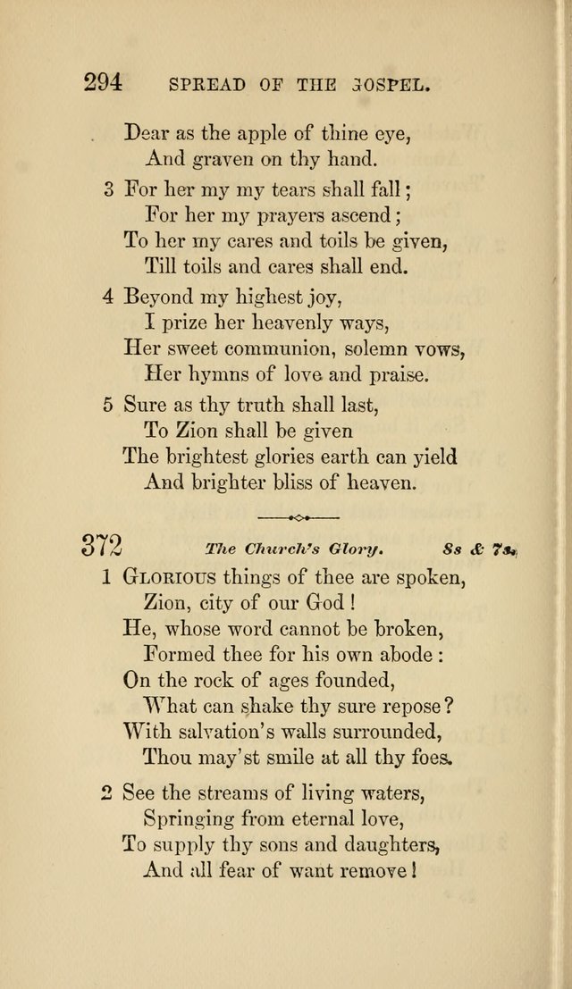 Social Hymn Book: Being the Hymns of the Social Hymn and Tune Book for the Lecture Room, Prayer Meeting, Family, and Congregation (2nd ed.) page 296