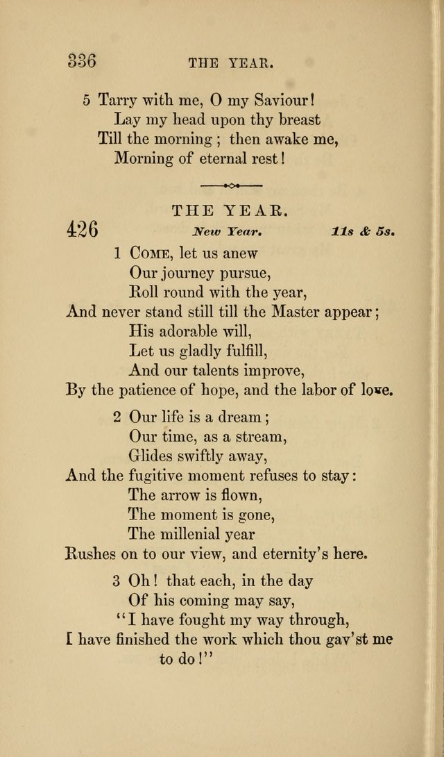 Social Hymn Book: Being the Hymns of the Social Hymn and Tune Book for the Lecture Room, Prayer Meeting, Family, and Congregation (2nd ed.) page 338