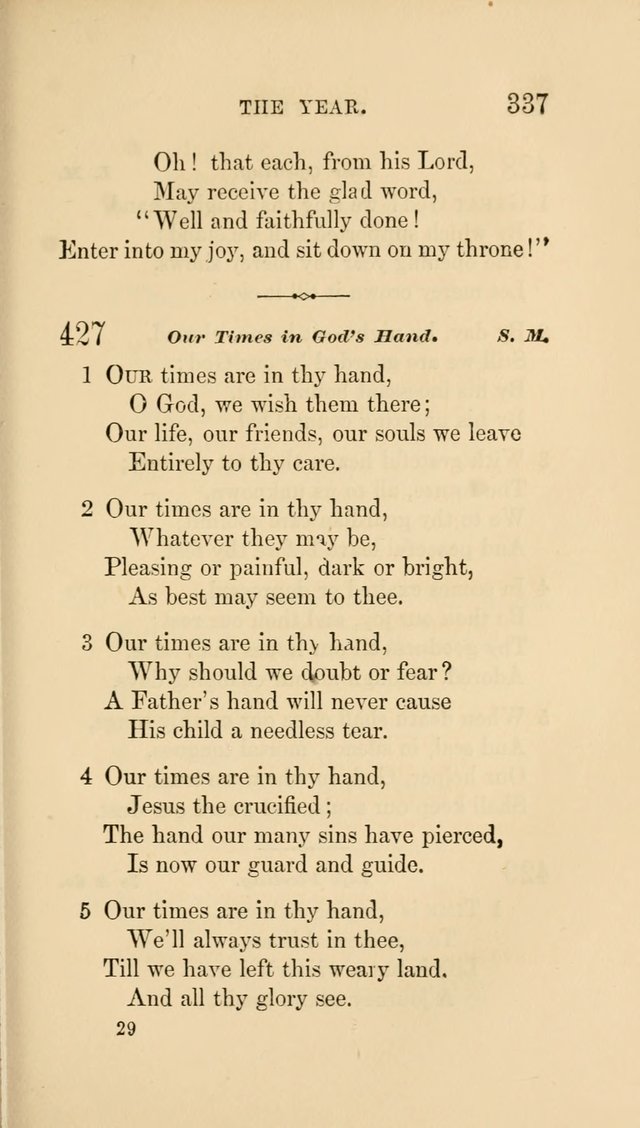 Social Hymn Book: Being the Hymns of the Social Hymn and Tune Book for the Lecture Room, Prayer Meeting, Family, and Congregation (2nd ed.) page 339