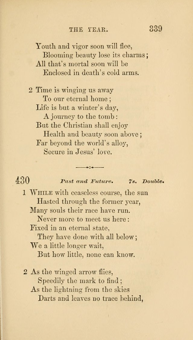 Social Hymn Book: Being the Hymns of the Social Hymn and Tune Book for the Lecture Room, Prayer Meeting, Family, and Congregation (2nd ed.) page 341