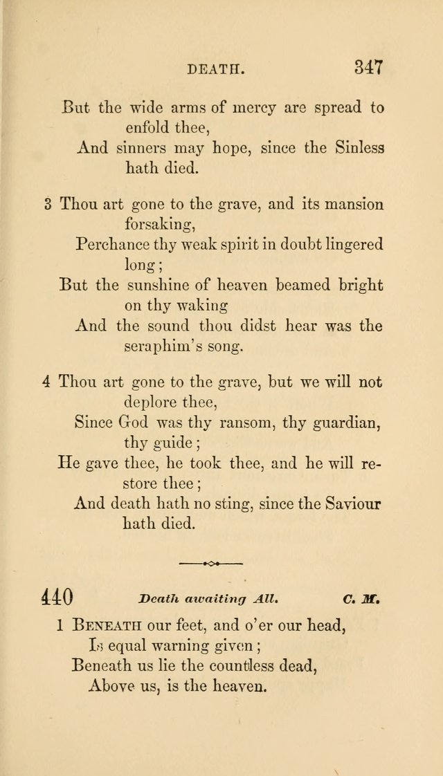 Social Hymn Book: Being the Hymns of the Social Hymn and Tune Book for the Lecture Room, Prayer Meeting, Family, and Congregation (2nd ed.) page 349