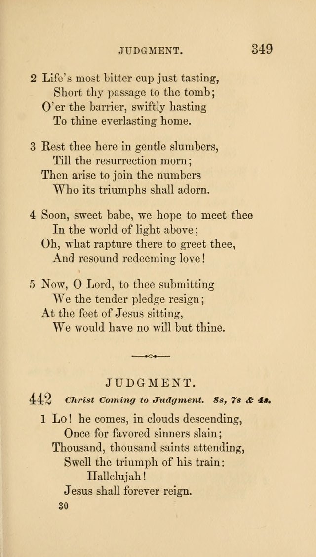 Social Hymn Book: Being the Hymns of the Social Hymn and Tune Book for the Lecture Room, Prayer Meeting, Family, and Congregation (2nd ed.) page 351