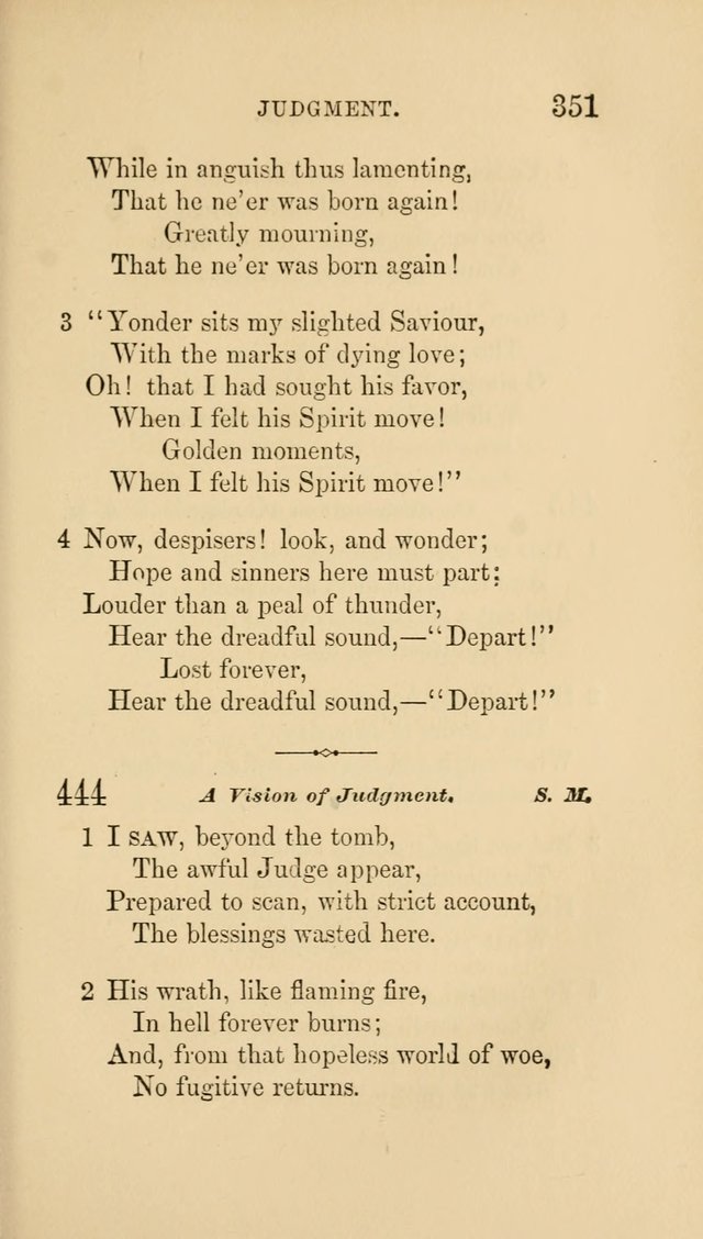 Social Hymn Book: Being the Hymns of the Social Hymn and Tune Book for the Lecture Room, Prayer Meeting, Family, and Congregation (2nd ed.) page 353