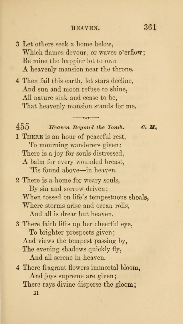 Social Hymn Book: Being the Hymns of the Social Hymn and Tune Book for the Lecture Room, Prayer Meeting, Family, and Congregation (2nd ed.) page 363