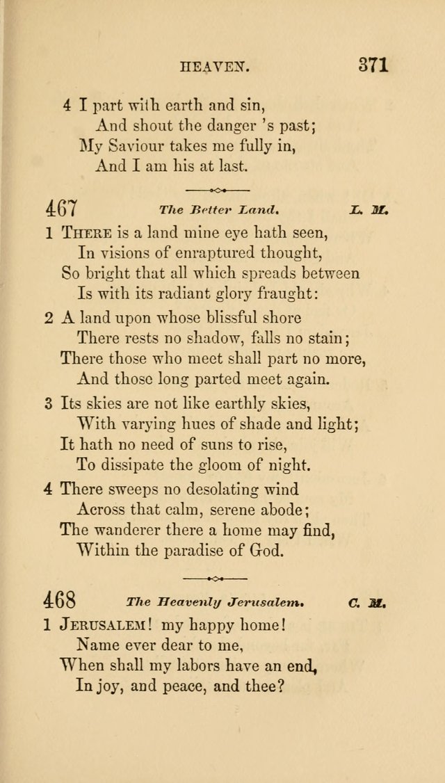 Social Hymn Book: Being the Hymns of the Social Hymn and Tune Book for the Lecture Room, Prayer Meeting, Family, and Congregation (2nd ed.) page 373