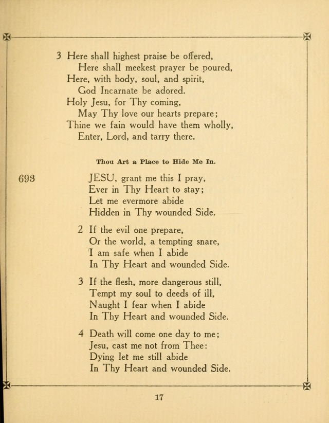 Supplemental Hymn Book: the Church of the Saviour, Philadelphia page 22