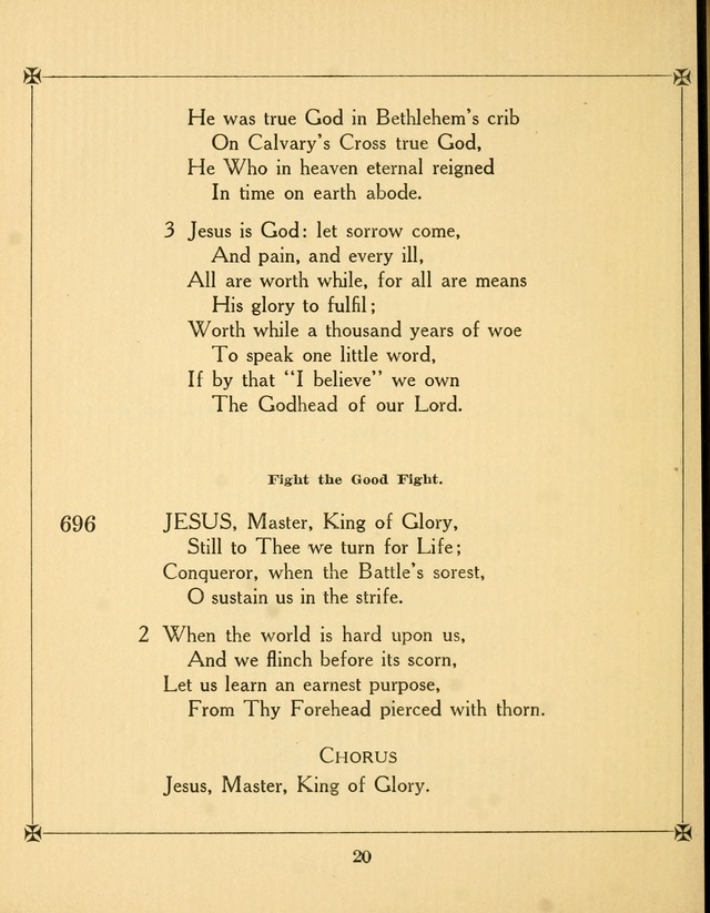 Supplemental Hymn Book: the Church of the Saviour, Philadelphia page 25