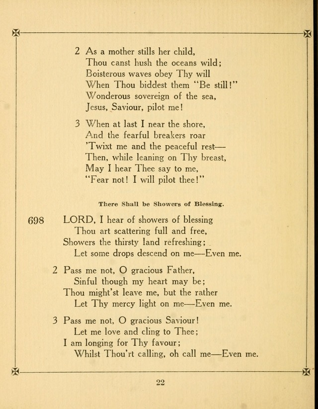 Supplemental Hymn Book: the Church of the Saviour, Philadelphia page 27