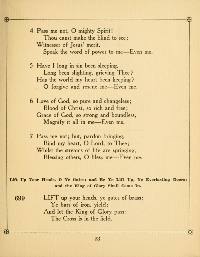 Supplemental Hymn Book: the Church of the Saviour, Philadelphia page 28