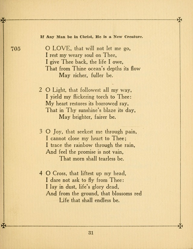 Supplemental Hymn Book: the Church of the Saviour, Philadelphia page 36