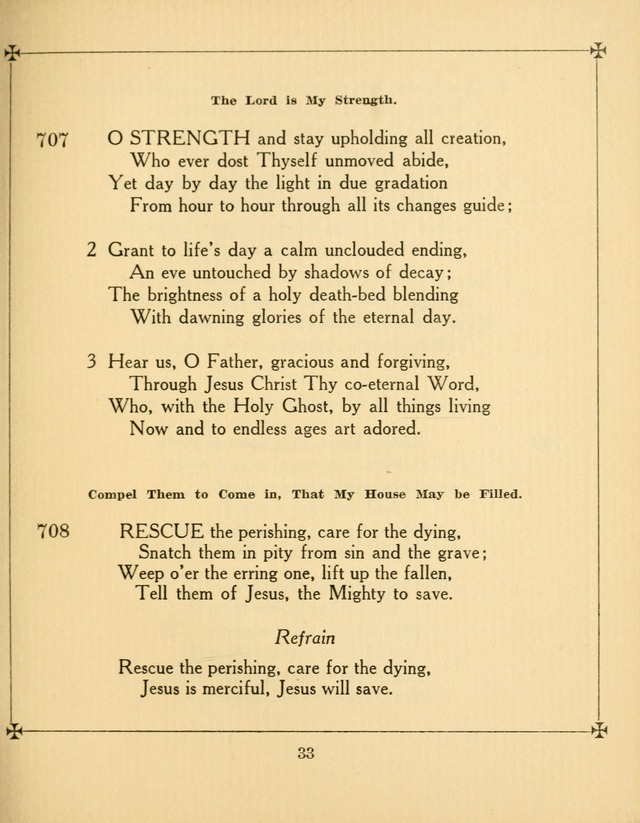 Supplemental Hymn Book: the Church of the Saviour, Philadelphia page 38