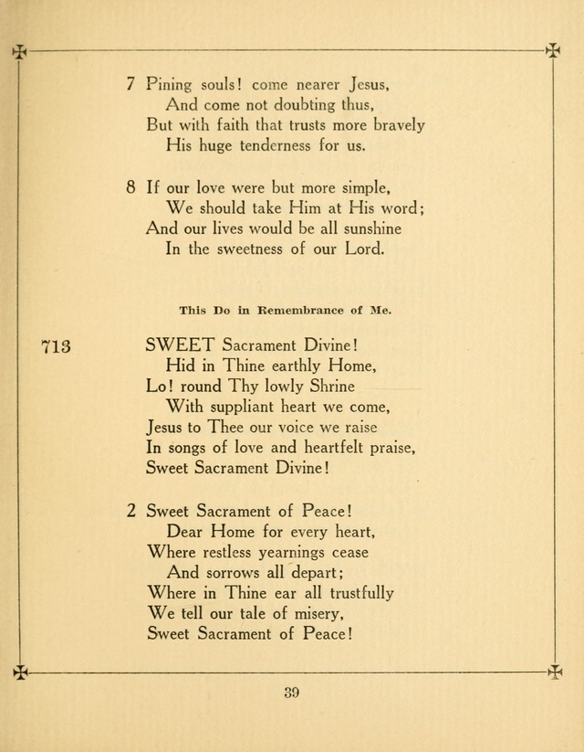 Supplemental Hymn Book: the Church of the Saviour, Philadelphia page 44