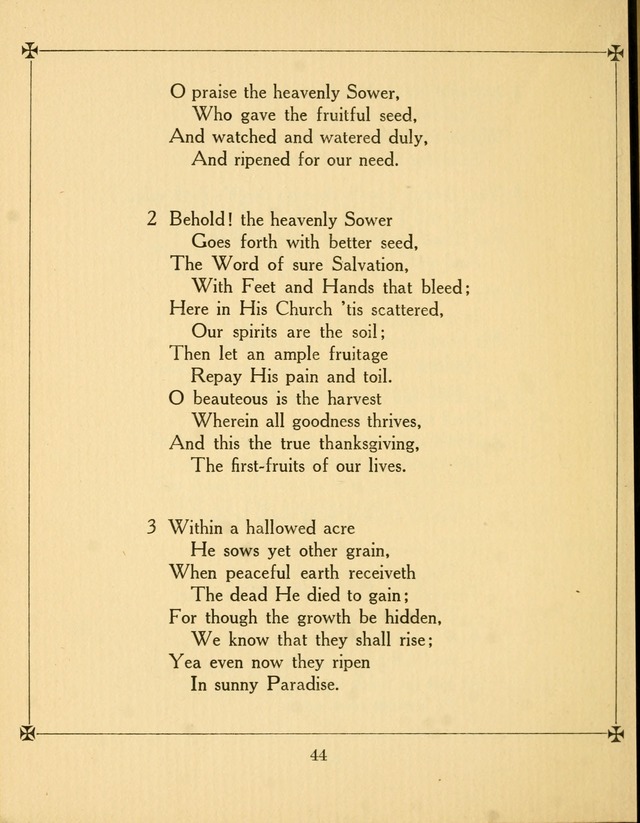 Supplemental Hymn Book: the Church of the Saviour, Philadelphia page 49