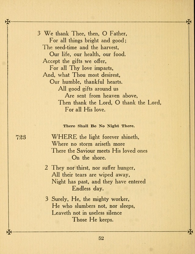 Supplemental Hymn Book: the Church of the Saviour, Philadelphia page 57