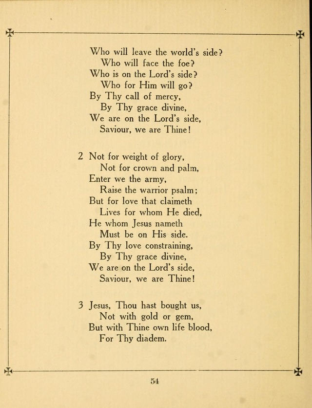 Supplemental Hymn Book: the Church of the Saviour, Philadelphia page 59