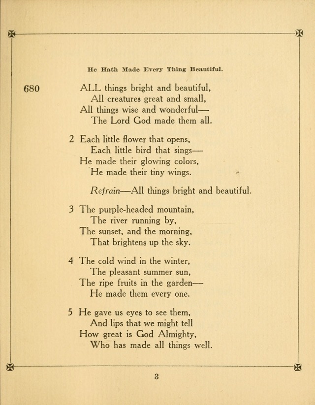 Supplemental Hymn Book: the Church of the Saviour, Philadelphia page 8