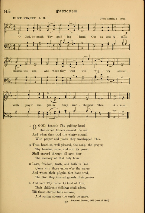 Social Hymns of Brotherhood and Aspiration page 97