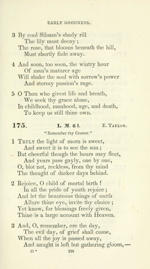 The School Hymn-Book: for normal, high, and grammar schools page 125