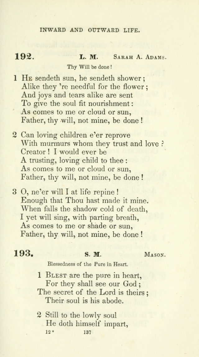 The School Hymn-Book: for normal, high, and grammar schools page 137