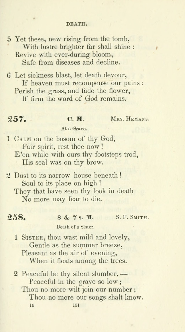 The School Hymn-Book: for normal, high, and grammar schools page 181