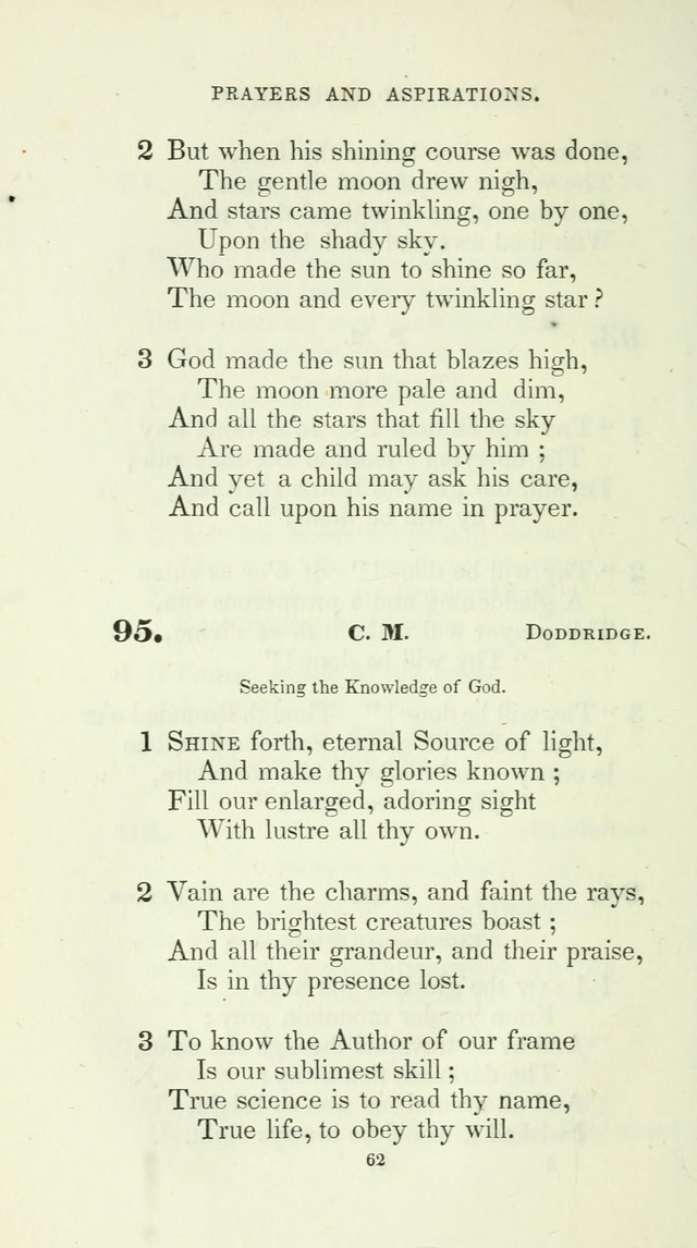 The School Hymn-Book: for normal, high, and grammar schools page 62