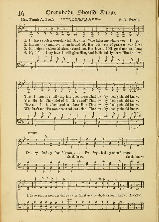 Songs of Hope: for the Church and Sunday School page 18