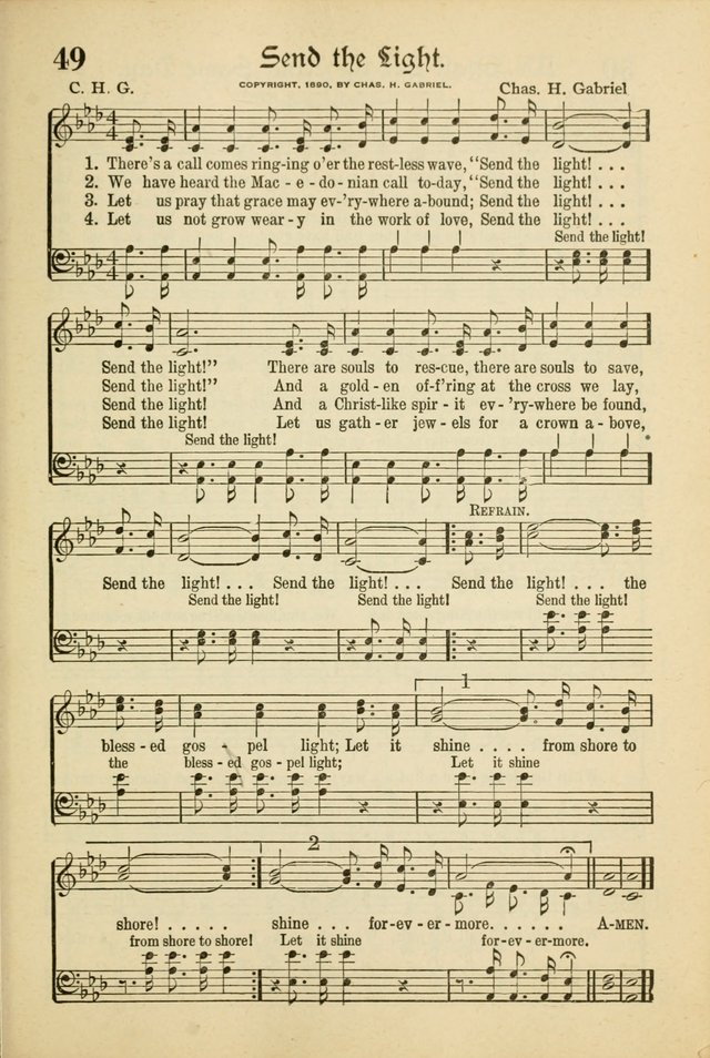 Songs of Hope: for the Church and Sunday School page 51