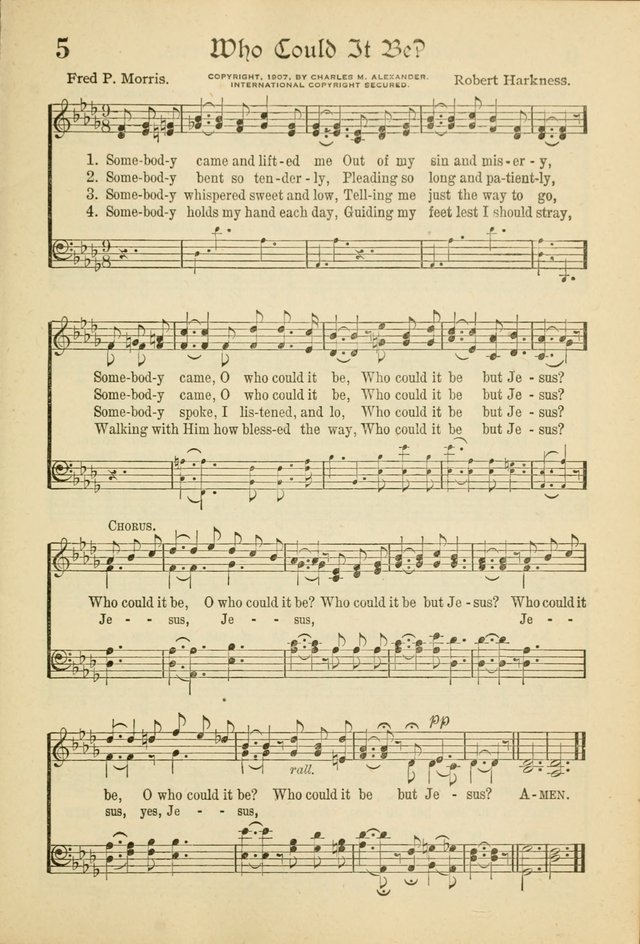 Songs of Hope: for the Church and Sunday School page 7