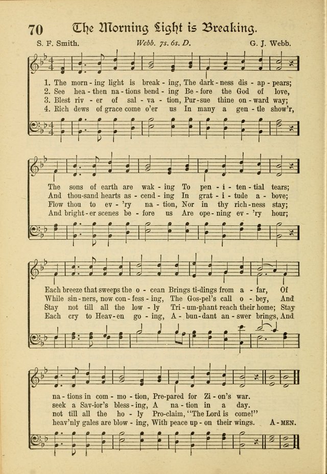 Songs of Hope: for the Church and Sunday School page 72