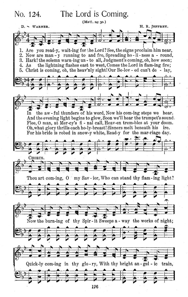 Select Hymns: for Christian worship and general gospel service page 126