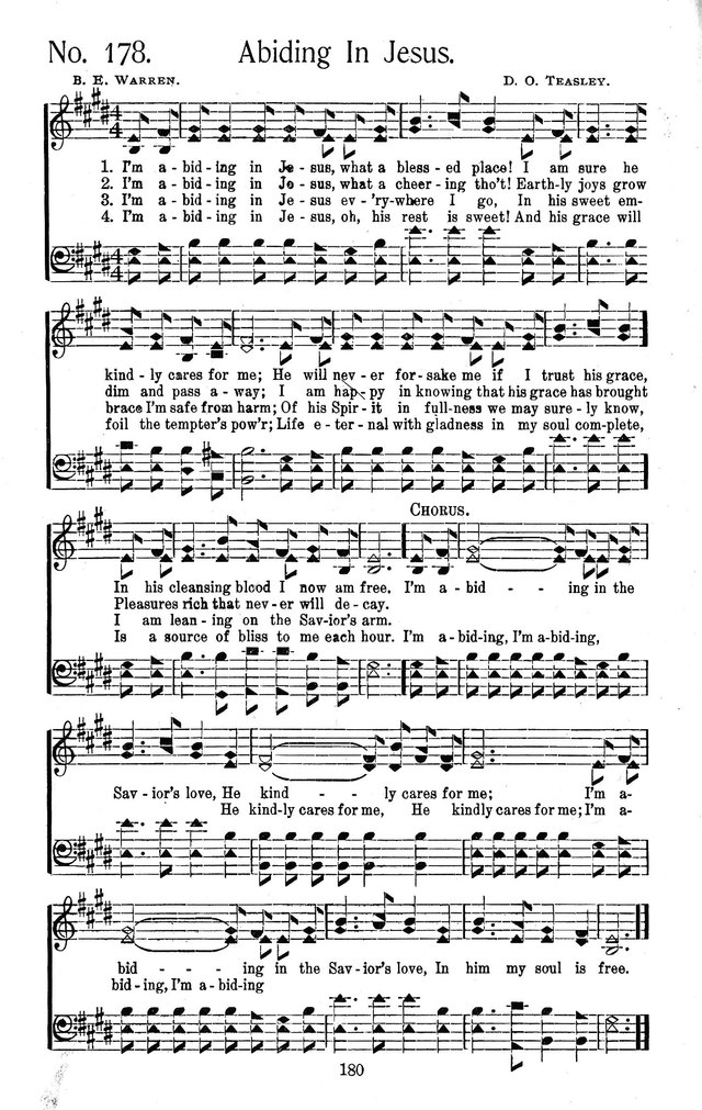 Select Hymns: for Christian worship and general gospel service page 180