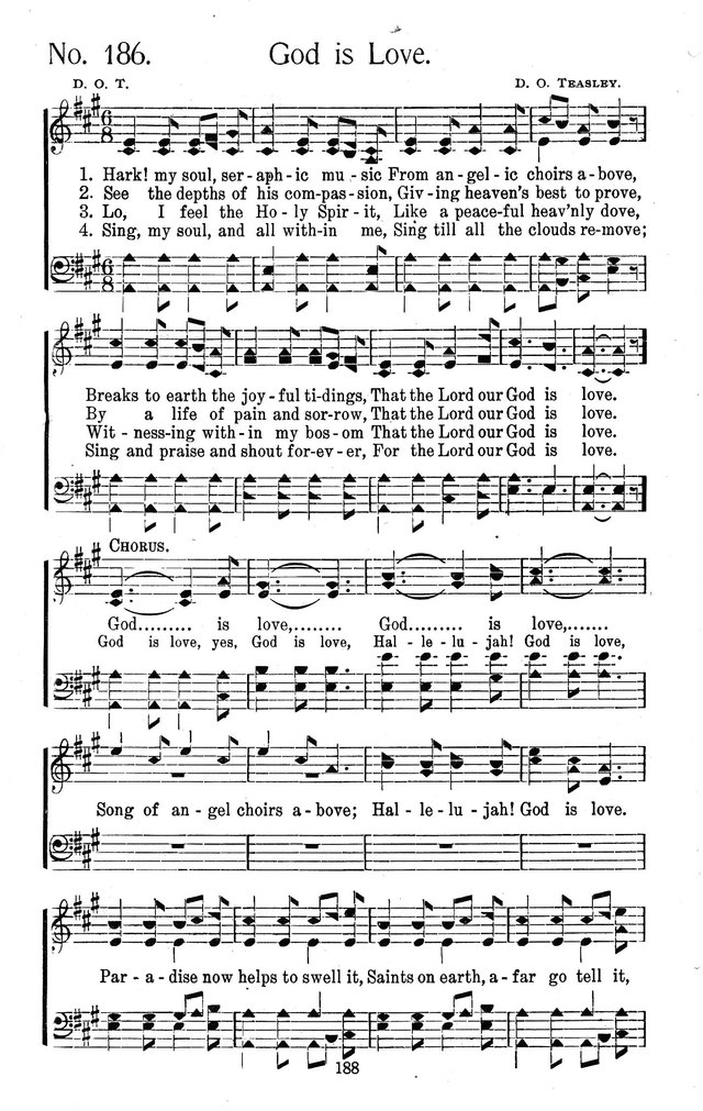 Select Hymns: for Christian worship and general gospel service page 188