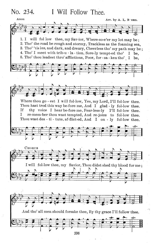 Select Hymns: for Christian worship and general gospel service page 236