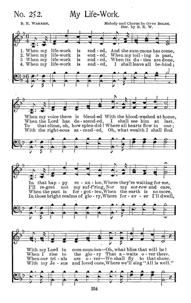 Select Hymns: for Christian worship and general gospel service page 254