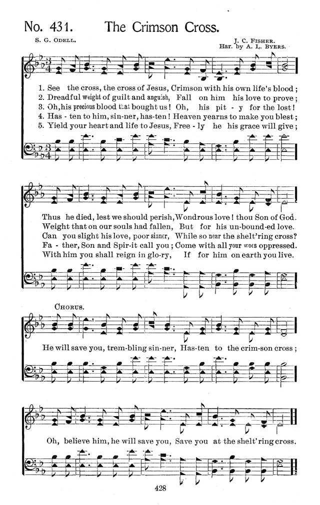 Select Hymns: for Christian worship and general gospel service page 428