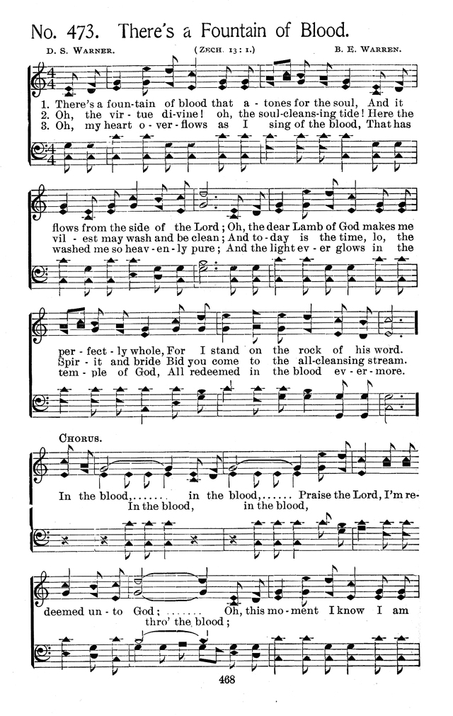 Select Hymns: for Christian worship and general gospel service page 468