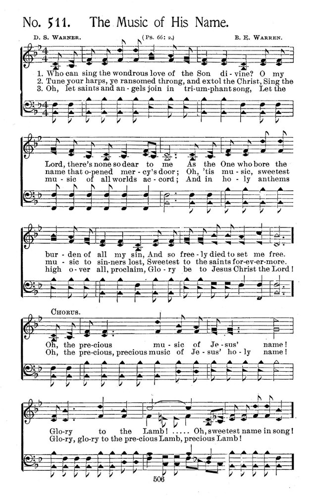 Select Hymns: for Christian worship and general gospel service page 506